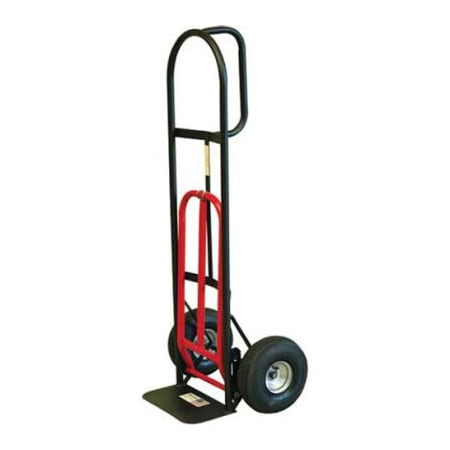 Milwaukee Hand Trucks Milwaukee Hand Truck - D-Handle - Pneumatic Wheels - 800 Lb. Capacity - Black & Red 49515